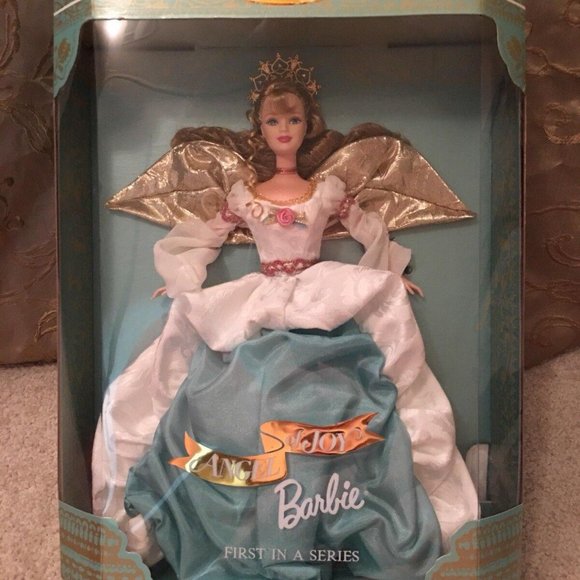 Mattel Collector 1998 Barbie Angel Of Joy Timeless Sentiments  First In A Series - Picture 1 of 12